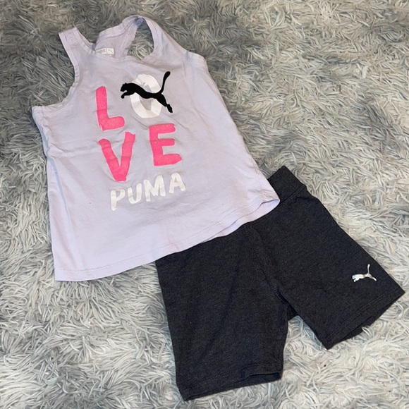 ❌SOLD❌Puma Little Girls' Shirt and Short Set - Picture 5 of 7
